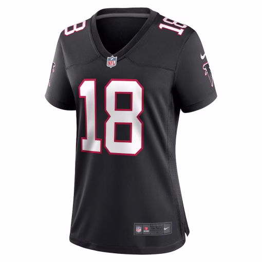 Kirk Cousins Atlanta Falcons Nike Women’s Alternate Game Jersey – Black - Image 2
