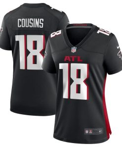 Kirk Cousins Atlanta Falcons Nike Women’s Game Player Jersey – Black