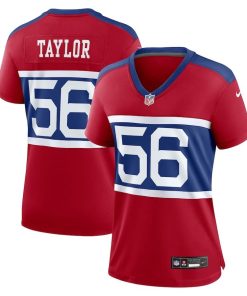 Lawrence Taylor New York Giants Nike Women’s Alternate Retired Player Game Jersey – Century Red