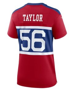 Alternative view of Lawrence Taylor New York Giants Nike Women’s Alternate Retired Player Game Jersey – Century Red