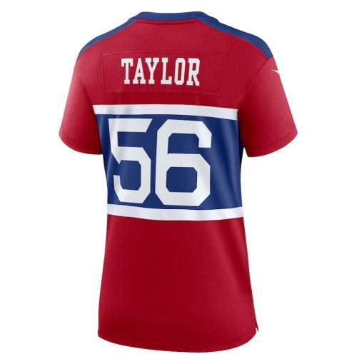 Lawrence Taylor New York Giants Nike Women’s Alternate Retired Player Game Jersey – Century Red - Image 2