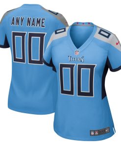 Tennessee Titans Nike Women’s Alternate Custom Game Jersey – Light Blue