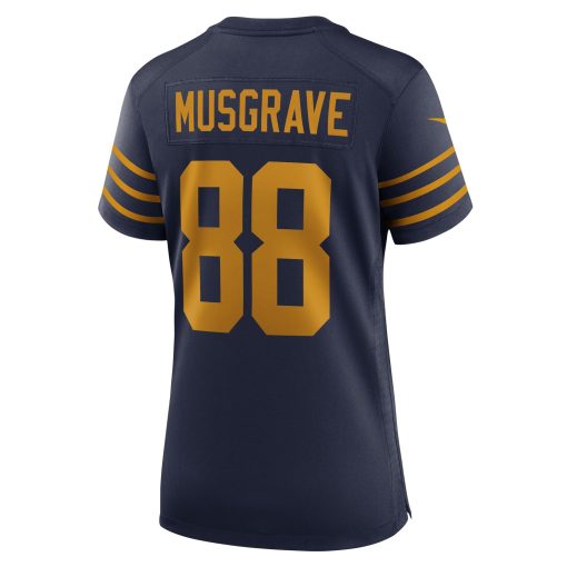 Luke Musgrave Green Bay Packers Nike Women’s The 1923 Classic Game Jersey – Navy - Image 3