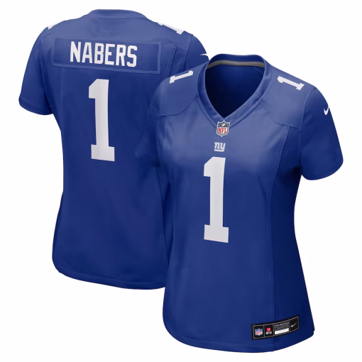 Malik Nabers New York Giants Nike Women’s Game Jersey – Royal