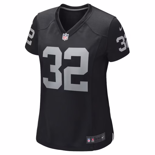 Marcus Allen Las Vegas Raiders Nike Women’s Game Retired Player Jersey – Black - Image 2