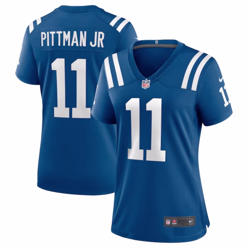 Michael Pittman Jr. Indianapolis Colts Nike Women’s Game Player Jersey – Royal