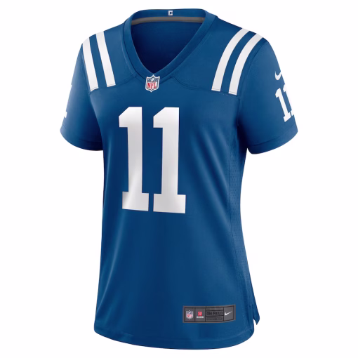 Michael Pittman Jr. Indianapolis Colts Nike Women’s Game Player Jersey – Royal - Image 3