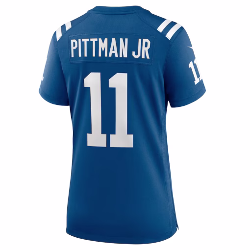 Michael Pittman Jr. Indianapolis Colts Nike Women’s Game Player Jersey – Royal - Image 2