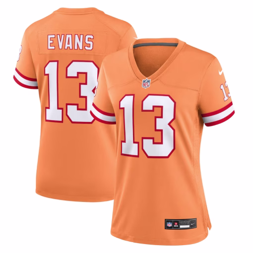 Mike Evans Tampa Bay Buccaneers Nike Women’s Player Jersey – Orange