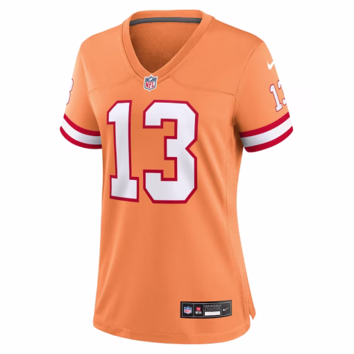 Mike Evans Tampa Bay Buccaneers Nike Women’s Player Jersey – Orange - Image 3