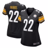 Women’s Pittsburgh Steelers Najee Harris Nike Black Team Game Jersey