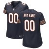 Chicago Bears Nike Women’s Custom Game Jersey – Navy