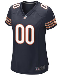 Alternative view of Chicago Bears Nike Women’s Custom Game Jersey – Navy