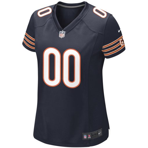 Chicago Bears Nike Women’s Custom Game Jersey – Navy - Image 2