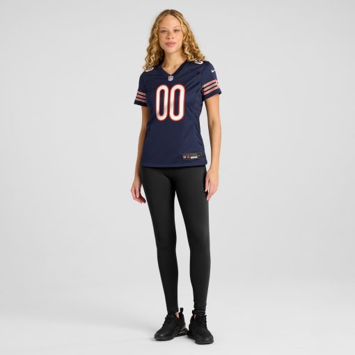 Chicago Bears Nike Women’s Custom Game Jersey – Navy - Image 4