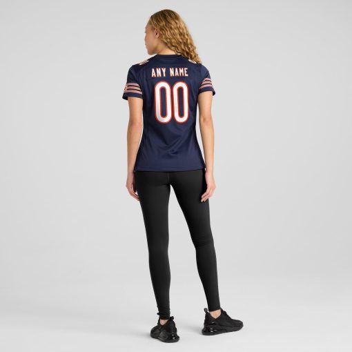 Chicago Bears Nike Women’s Custom Game Jersey – Navy - Image 5