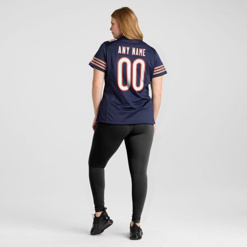 Chicago Bears Nike Women’s Custom Game Jersey – Navy - Image 7
