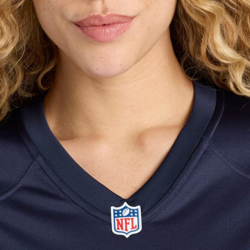 Chicago Bears Nike Women’s Custom Game Jersey – Navy - Image 8