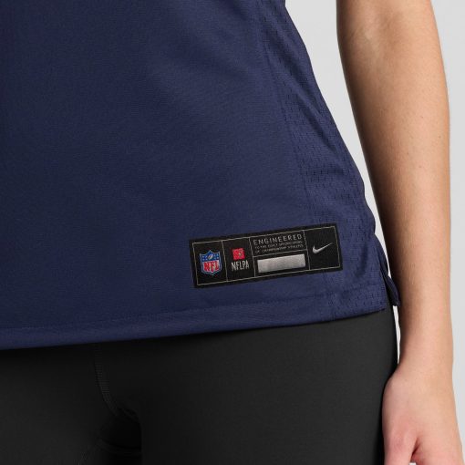 Chicago Bears Nike Women’s Custom Game Jersey – Navy - Image 9