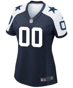 Alternative view of Dallas Cowboys Nike Women’s Alternate Custom Game Jersey – Navy