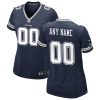 Dallas Cowboys Nike Women’s Custom Game Jersey – Navy