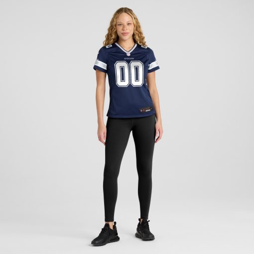Dallas Cowboys Nike Women’s Custom Game Jersey – Navy - Image 4