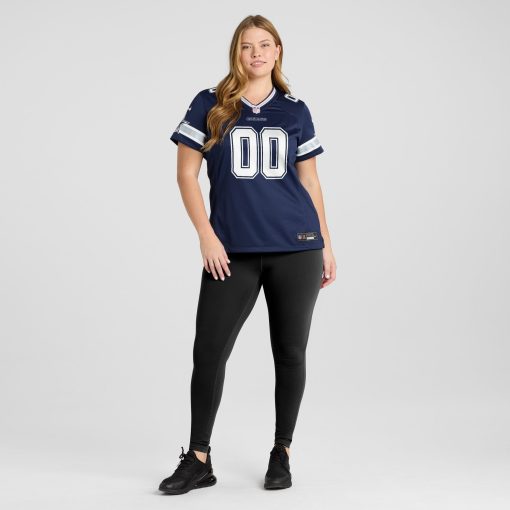 Dallas Cowboys Nike Women’s Custom Game Jersey – Navy - Image 6