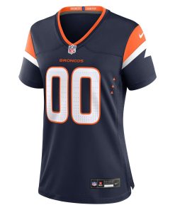 Alternative view of Denver Broncos Nike Women’s Alternate Mile High Collection Custom Game Jersey  – Navy