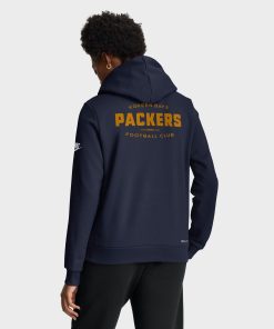 Alternative view of Green Bay Packers Nike Women’s The 1923 Classic Sideline Dri-FIT Pullover Hoodie – Navy