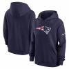 New England Patriots Nike Women’s Club Fleece Pullover Hoodie – Navy