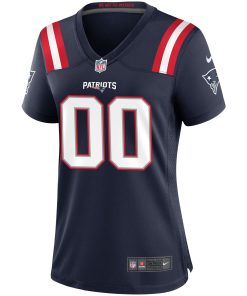Alternative view of New England Patriots Nike Women’s Custom Game Jersey – Navy