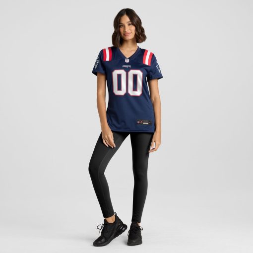 New England Patriots Nike Women’s Custom Game Jersey – Navy - Image 4