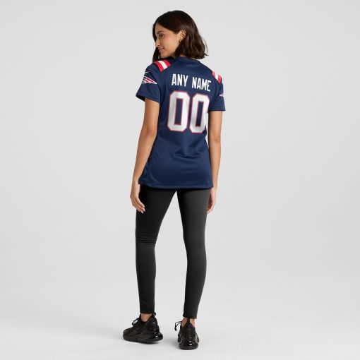 New England Patriots Nike Women’s Custom Game Jersey – Navy - Image 5