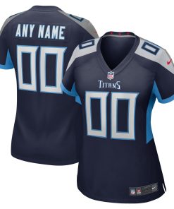 Tennessee Titans Nike Women’s Custom Game Jersey – Navy
