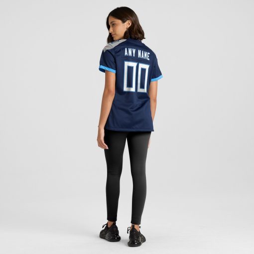 Tennessee Titans Nike Women’s Custom Game Jersey – Navy - Image 5