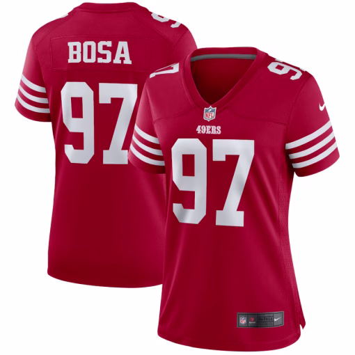 Nick Bosa San Francisco 49ers Nike Women’s Player Jersey – Scarlet
