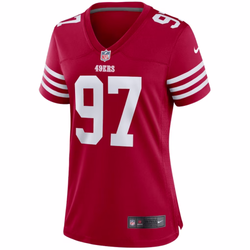 Nick Bosa San Francisco 49ers Nike Women’s Player Jersey – Scarlet - Image 2