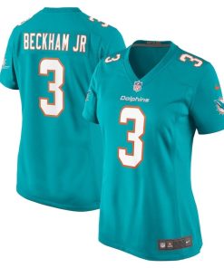 Odell Beckham Jr. Miami Dolphins Nike Women’s Game Jersey – Aqua