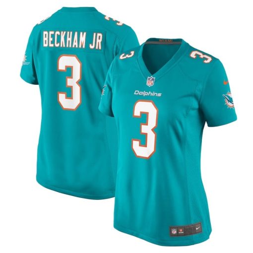 Odell Beckham Jr. Miami Dolphins Nike Women’s Game Jersey – Aqua