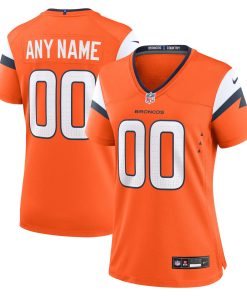 Denver Broncos Nike Women’s Mile High Collection Custom Game Jersey  – Orange
