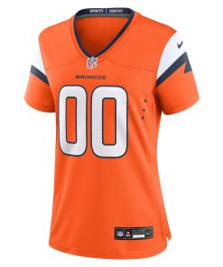 Alternative view of Denver Broncos Nike Women’s Mile High Collection Custom Game Jersey  – Orange