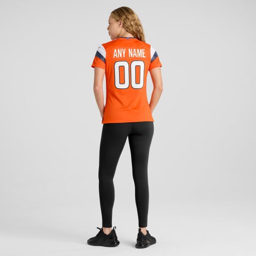 Denver Broncos Nike Women’s Mile High Collection Custom Game Jersey  – Orange - Image 5