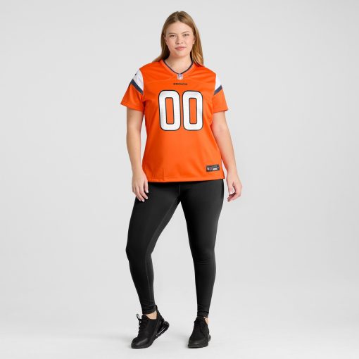 Denver Broncos Nike Women’s Mile High Collection Custom Game Jersey  – Orange - Image 6