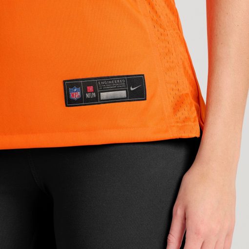 Denver Broncos Nike Women’s Mile High Collection Custom Game Jersey  – Orange - Image 9