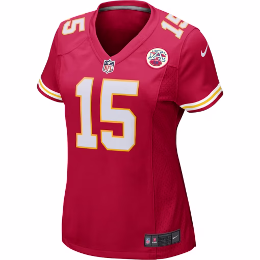 Women’s Nike Patrick Mahomes Red Kansas City Chiefs Game Jersey - Image 2