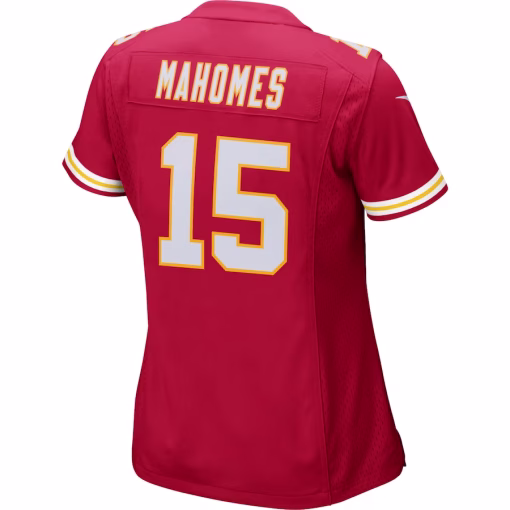 Women’s Nike Patrick Mahomes Red Kansas City Chiefs Game Jersey - Image 3
