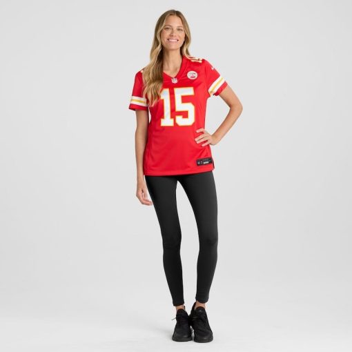 Women’s Nike Patrick Mahomes Red Kansas City Chiefs Game Jersey - Image 4