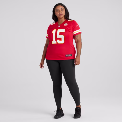 Women’s Nike Patrick Mahomes Red Kansas City Chiefs Game Jersey - Image 6
