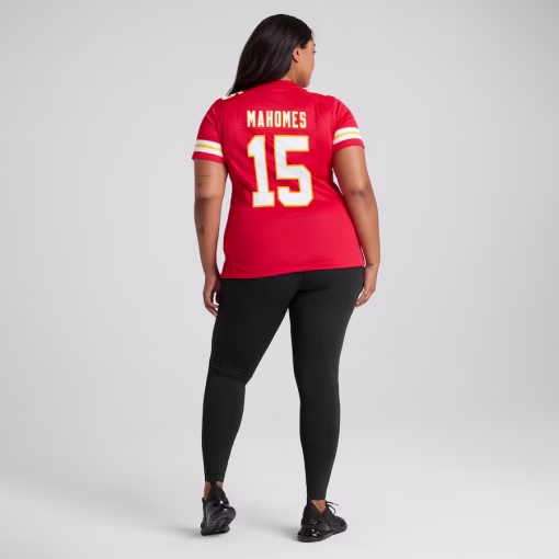 Women’s Nike Patrick Mahomes Red Kansas City Chiefs Game Jersey - Image 7