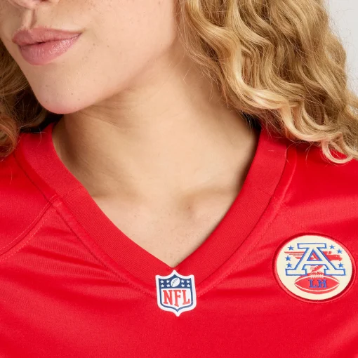 Women’s Nike Patrick Mahomes Red Kansas City Chiefs Game Jersey - Image 8